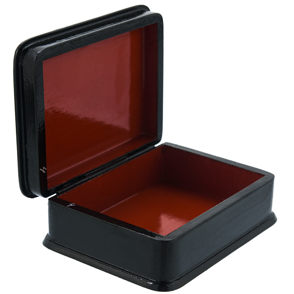 Шкатулка с художественной росписью «Зимняя тройка» - интернет магазин Русь Велика я фото 3