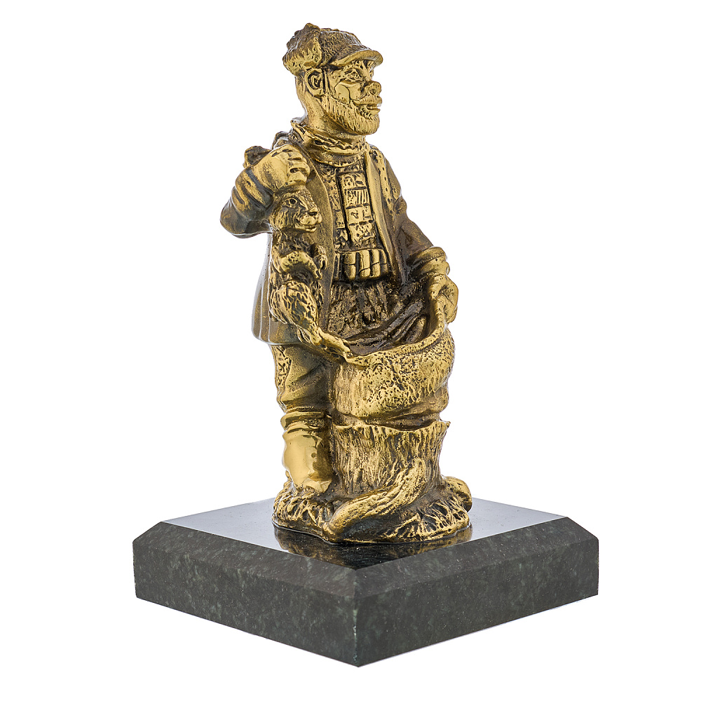 Бронзовая статуэтка «Охотник» - интернет магазин Русь Велика я фото 1