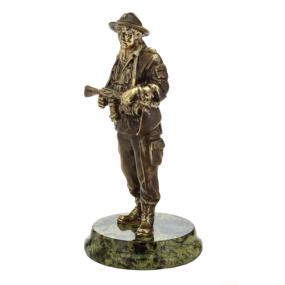 Бронзовая статуэтка «Афганец. Воин-интернационалист» - интернет магазин Русь Велика я фото 1