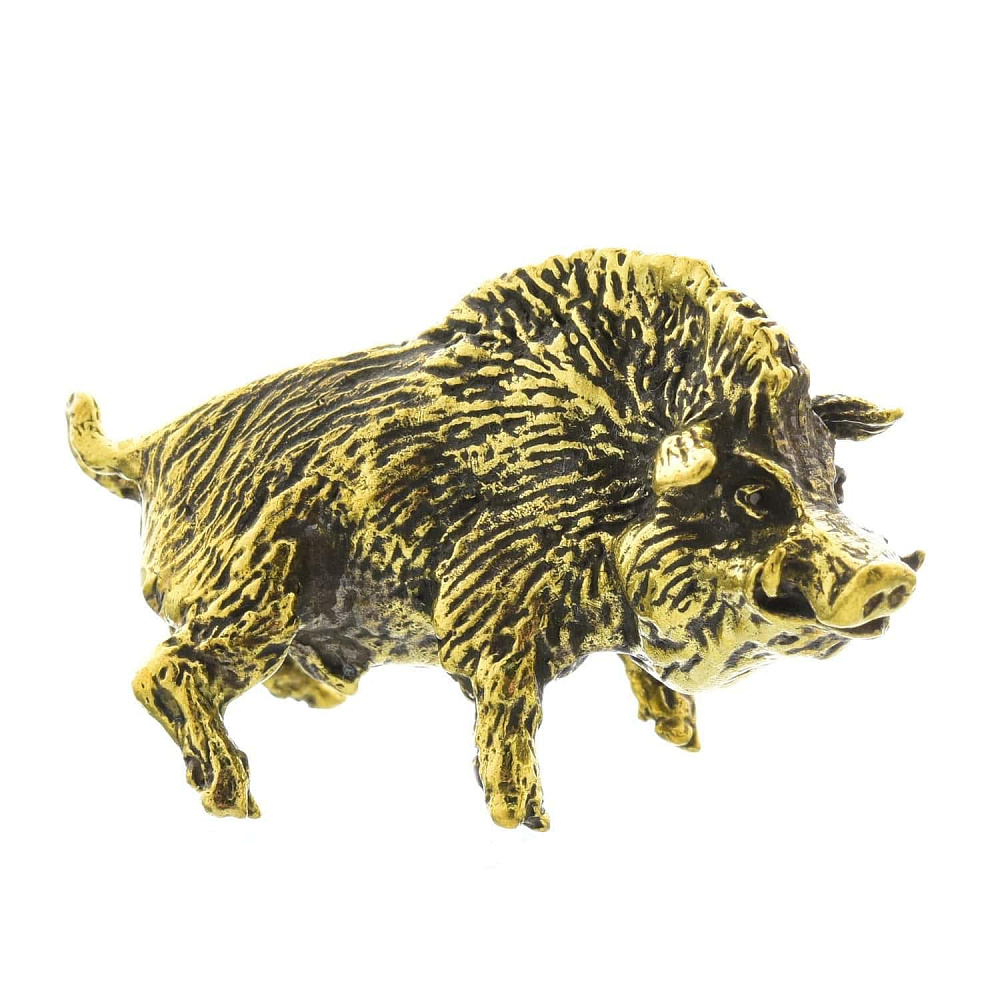 Статуэтка «Кабан» - интернет магазин Русь Велика я 