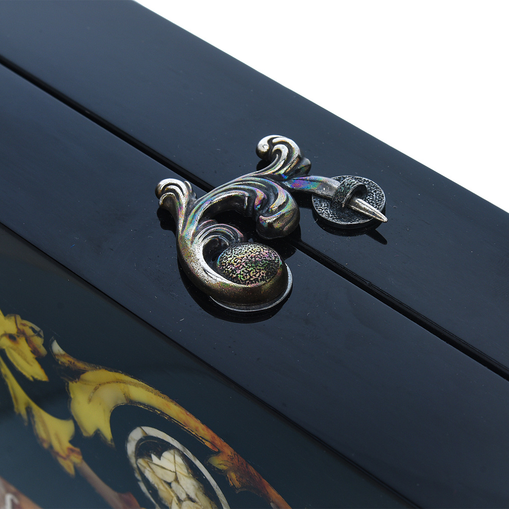 Шахматы с инкрустацией и фигурами из янтаря «Классика» 56х56 см - интернет магазин Русь Велика я фото 19