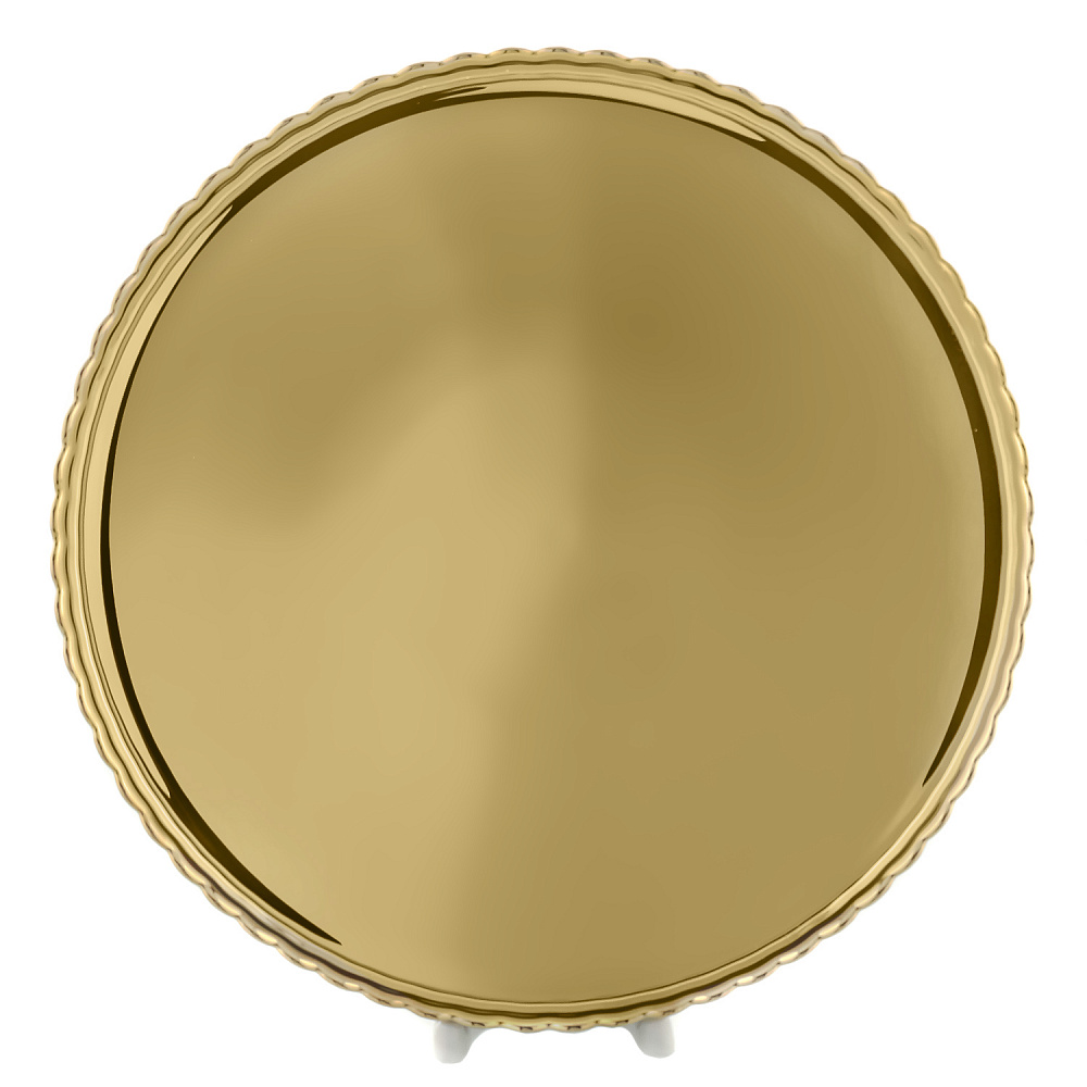 Пасхальница-тортовница с золотым напылением - интернет магазин Русь Велика я фото 2