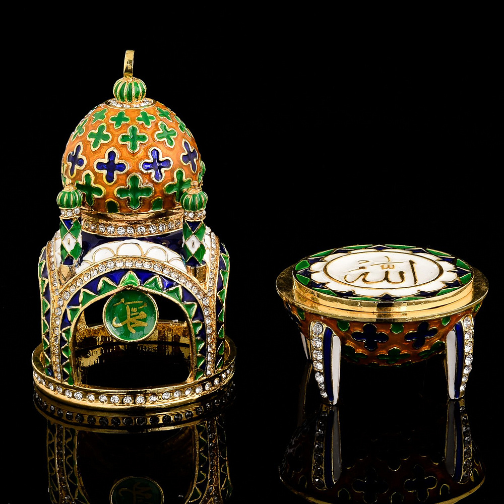Шкатулка «Мечеть». Традиции Фаберже - интернет магазин Русь Велика я фото 2