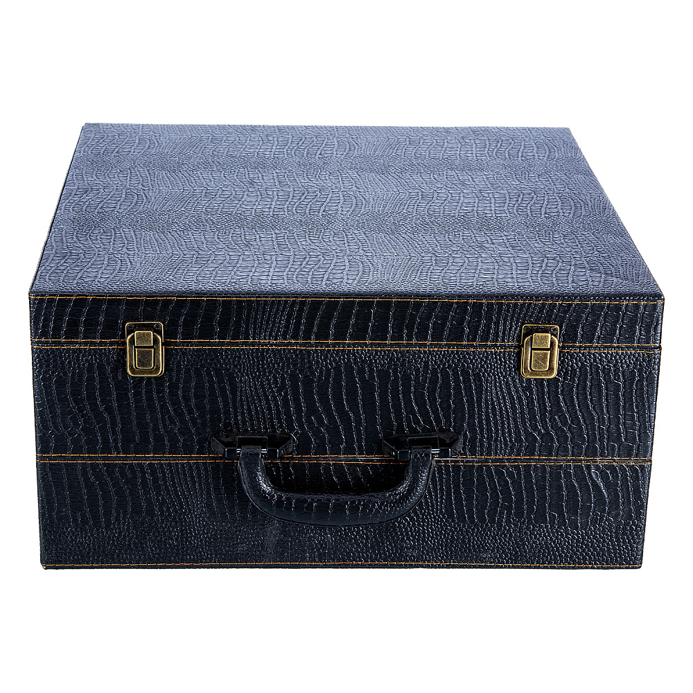 Подарочная упаковка из искусственной кожи «Чемодан» 40х40х20 см - интернет магазин Русь Велика я фото 4