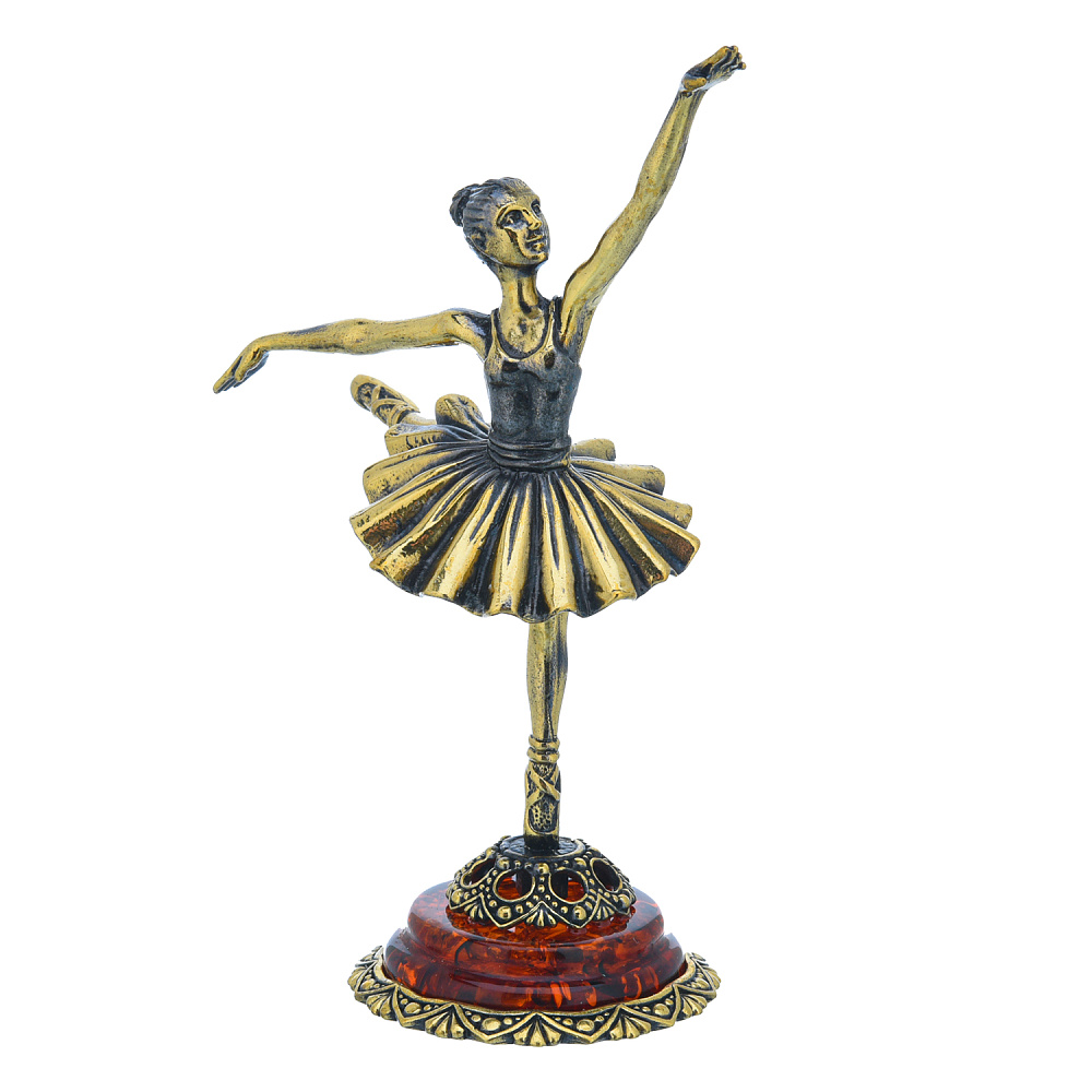 Статуэтка с янтарем «Балерина» - интернет магазин Русь Велика я 