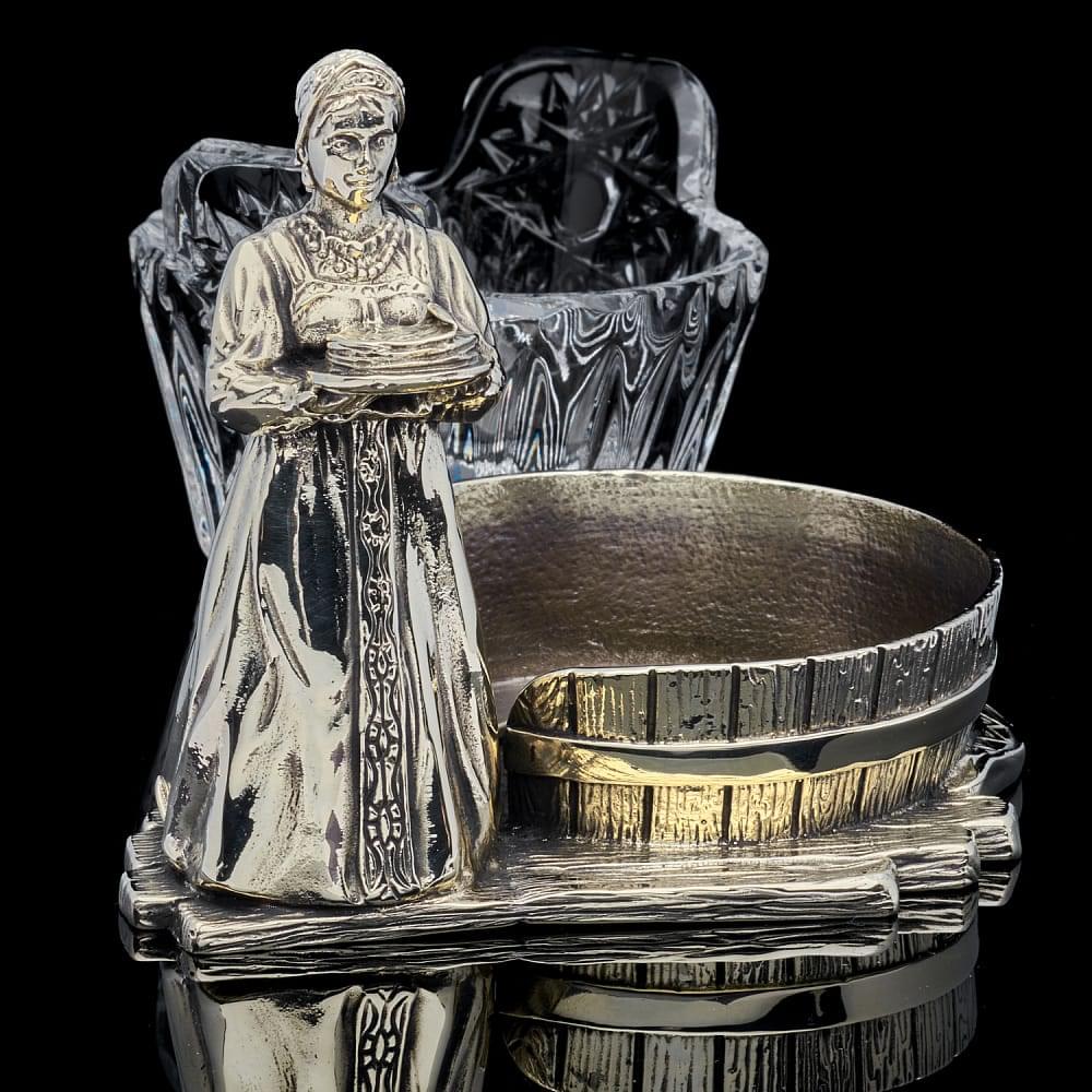 Икорница «Масленица с хрусталем» - интернет магазин Русь Велика я фото 4