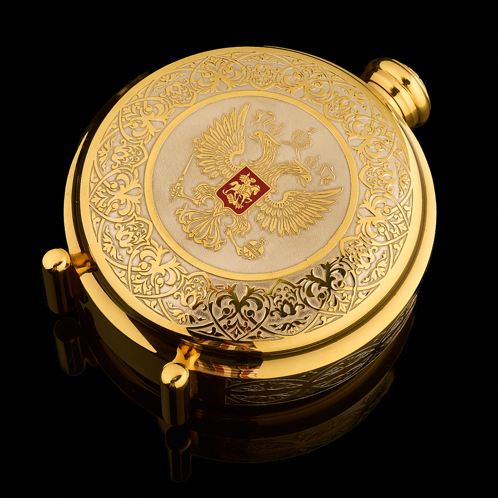 Фляга «Герб РФ». Златоуст - интернет магазин Русь Велика я фото 3