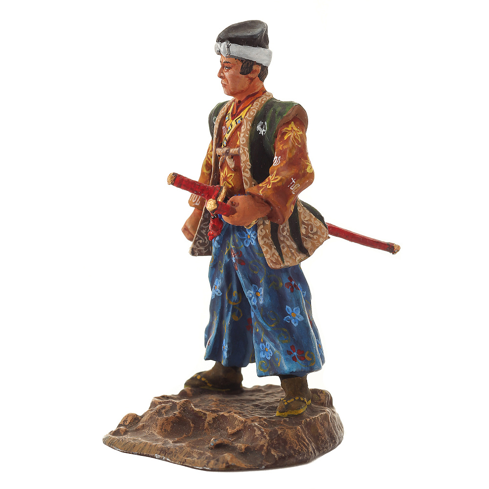 Оловянная миниатюра «Самурай» - интернет магазин Русь Велика я фото 1