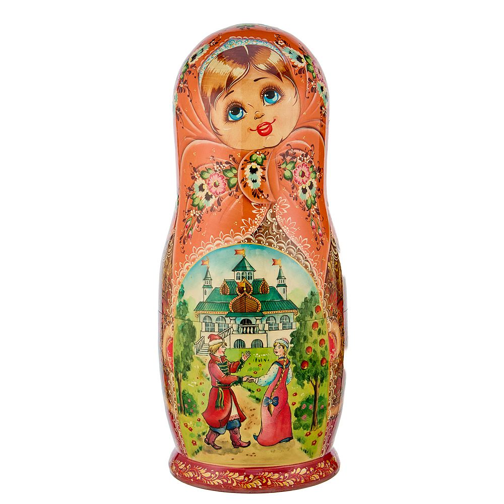 Матрешка «Сказка» 10 мест - интернет магазин Русь Велика я фото 1