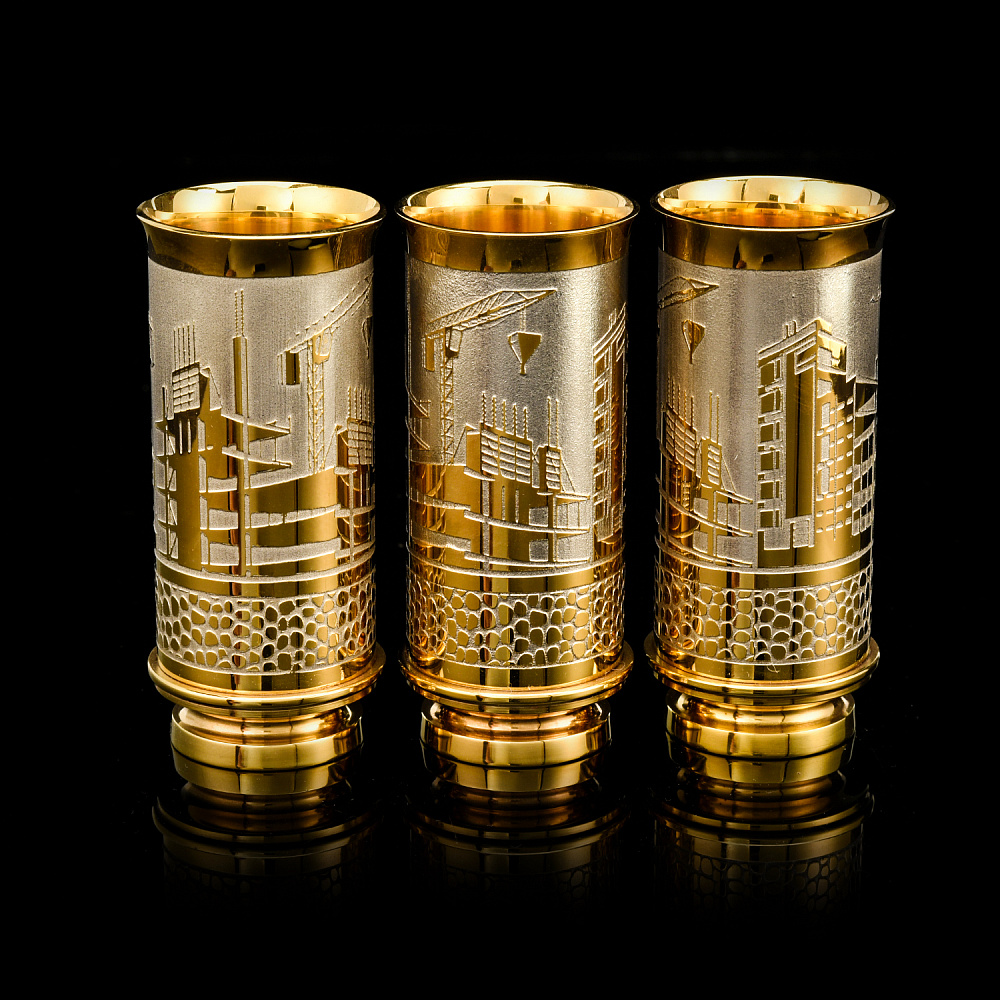 Питейный водочный набор «Строительный мастерок». Златоуст - интернет магазин Русь Велика я фото 5