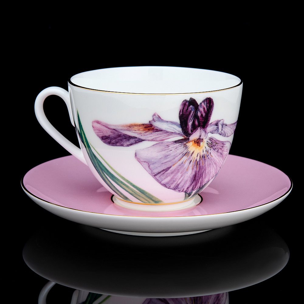 Чайная пара 250 мл «Роузи». Форма Весенняя-2. ИФЗ - интернет магазин Русь Велика я фото 1