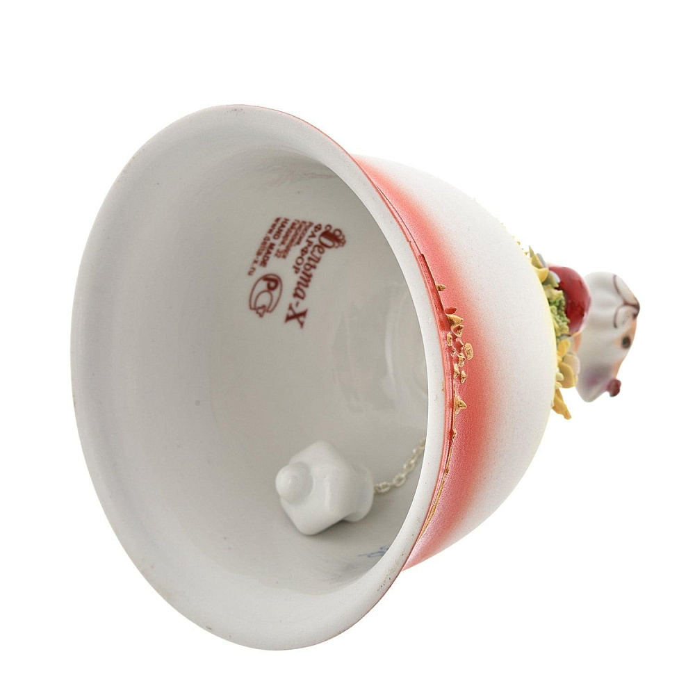 Колокольчик фарфоровый «Собака» - интернет магазин Русь Велика я фото 2