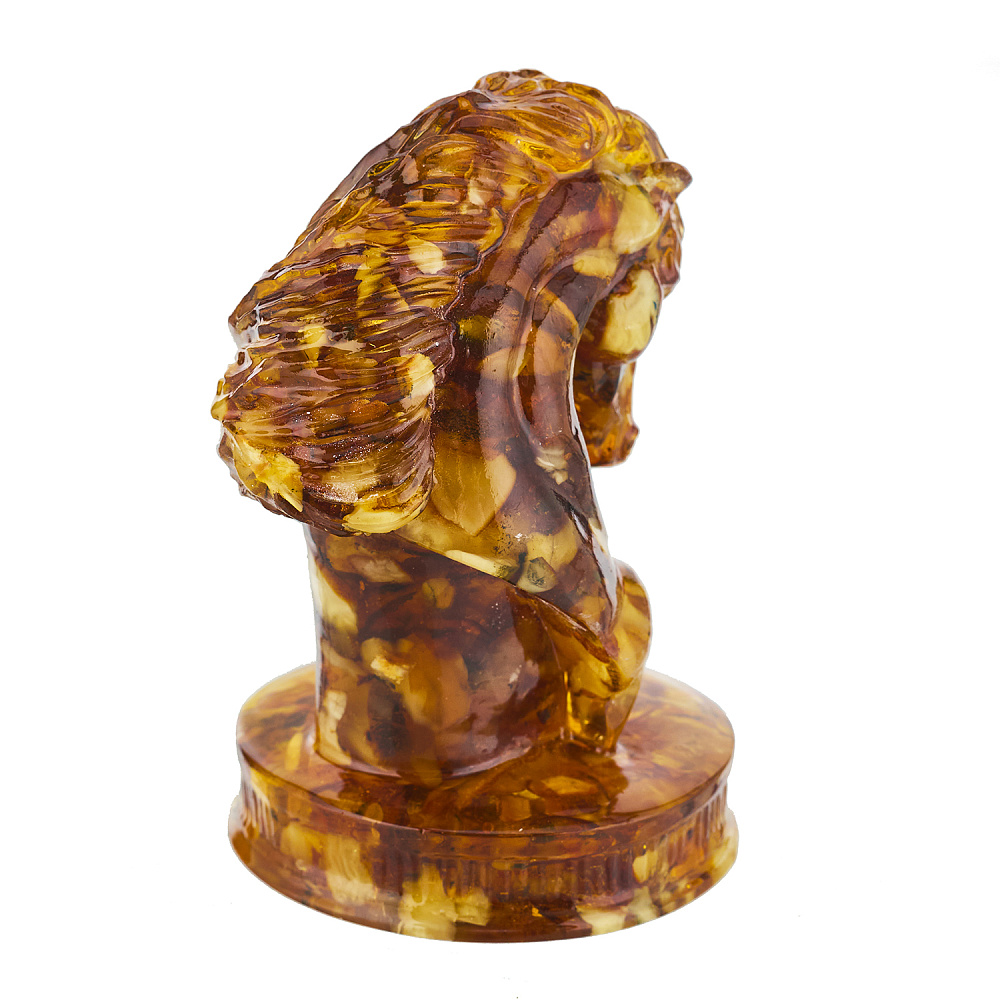 Лошадь Символ 2026 года. Статуэтка из янтаря «Конь» - интернет магазин Русь Велика я фото 3