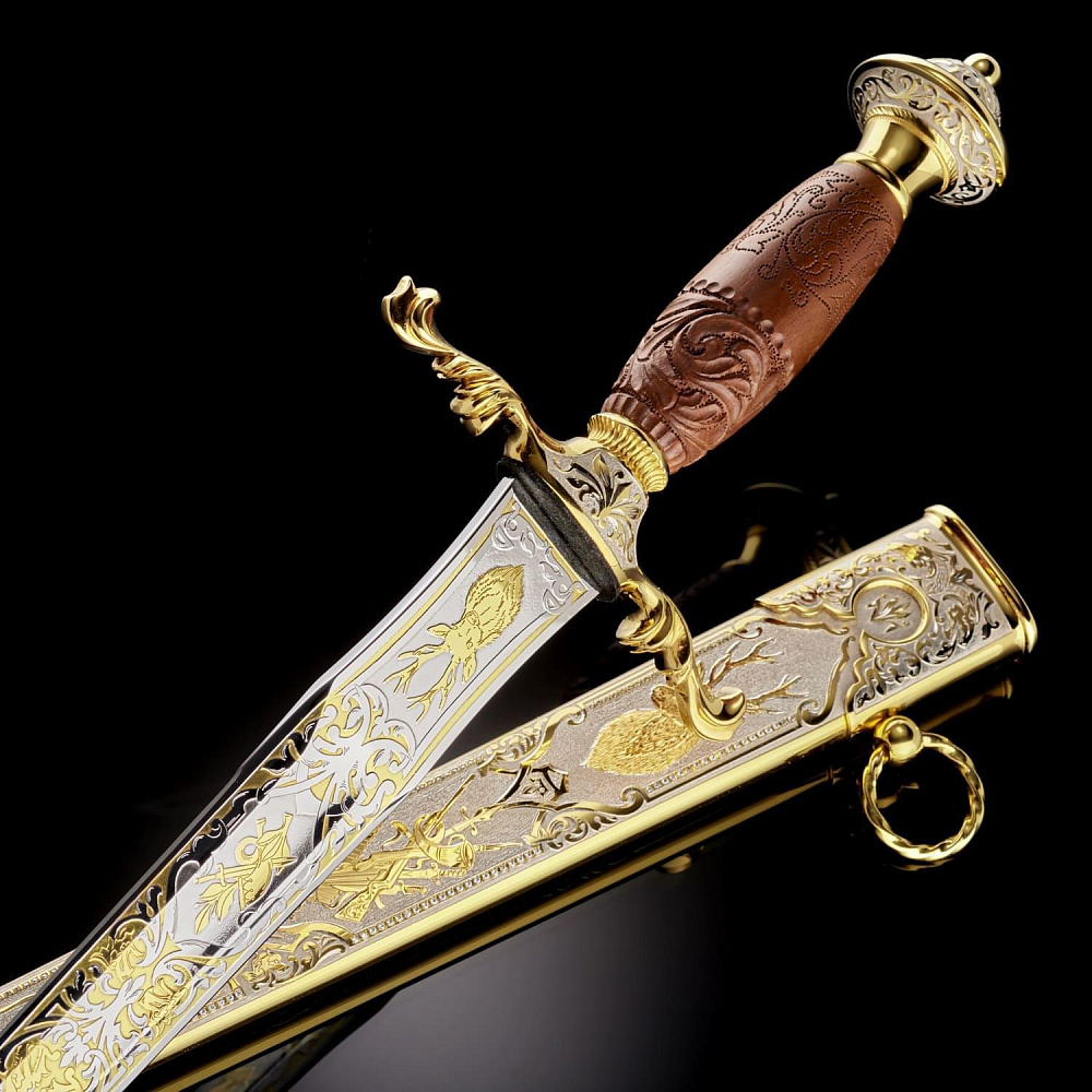 Кинжал сувенирный «Олений» Златоуст - интернет магазин Русь Велика я фото 3