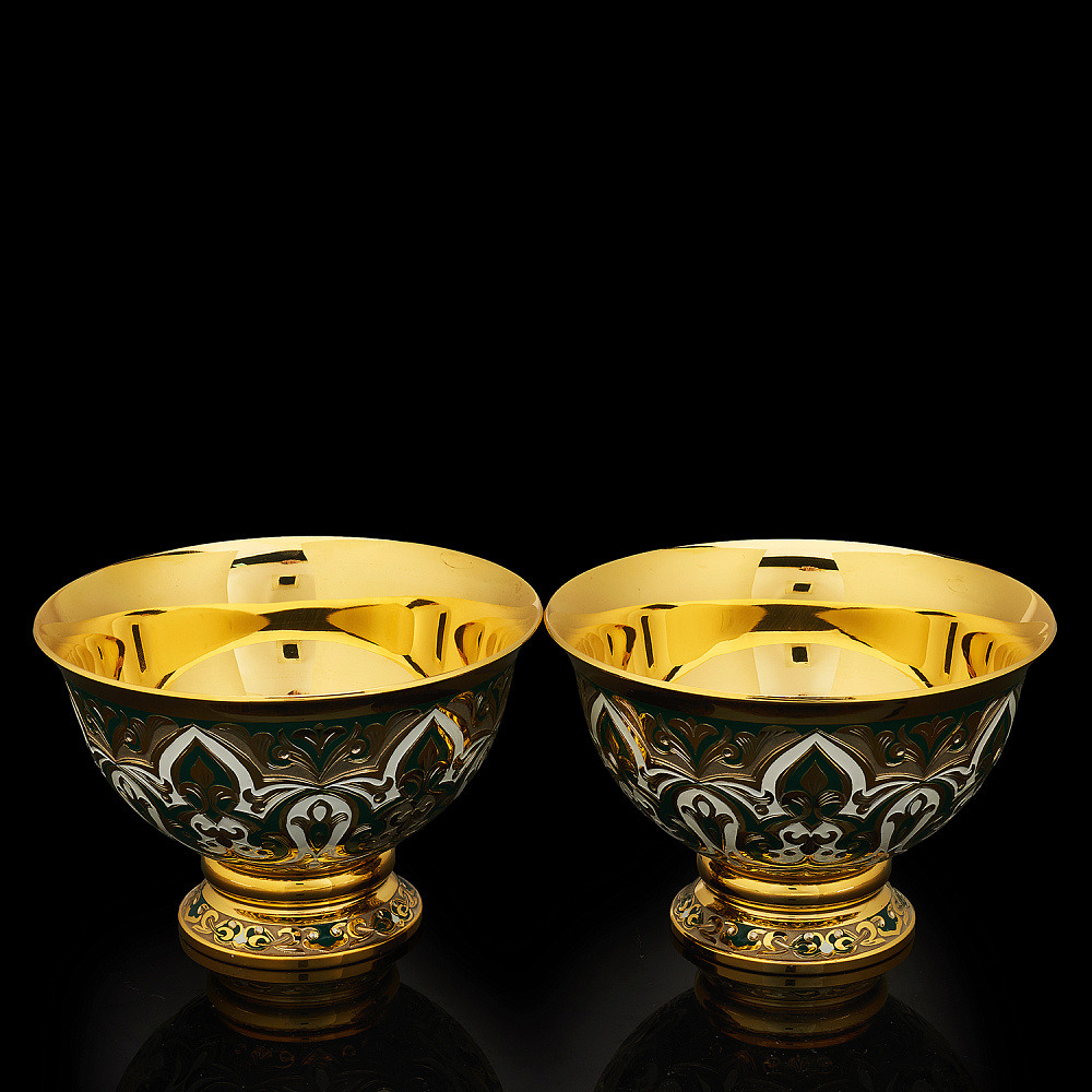 Питейный набор на 2 персоны «Восток». Златоуст - интернет магазин Русь Велика я фото 2