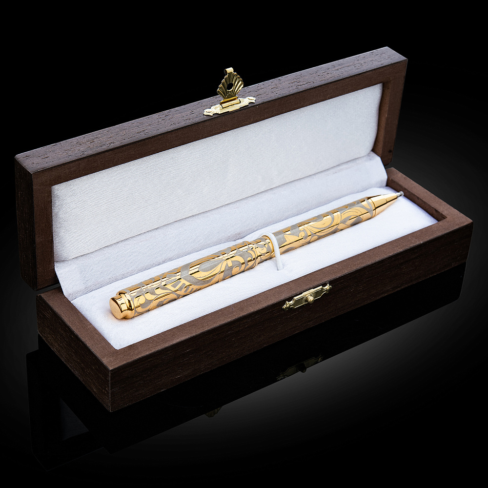 Подарочная ручка с позолотой. Златоуст - интернет магазин Русь Велика я фото 1