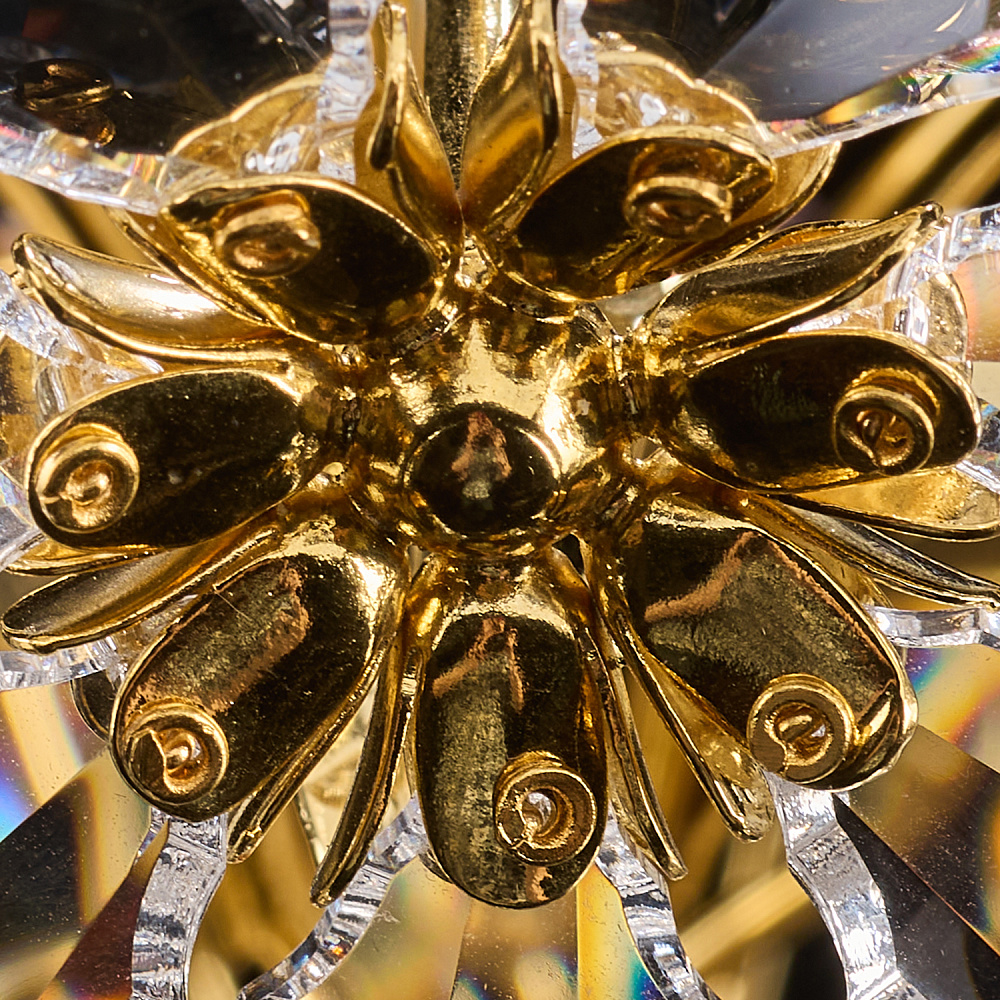 Скульптура из хрусталя «Ваза с цветами» - интернет магазин Русь Велика я фото 4