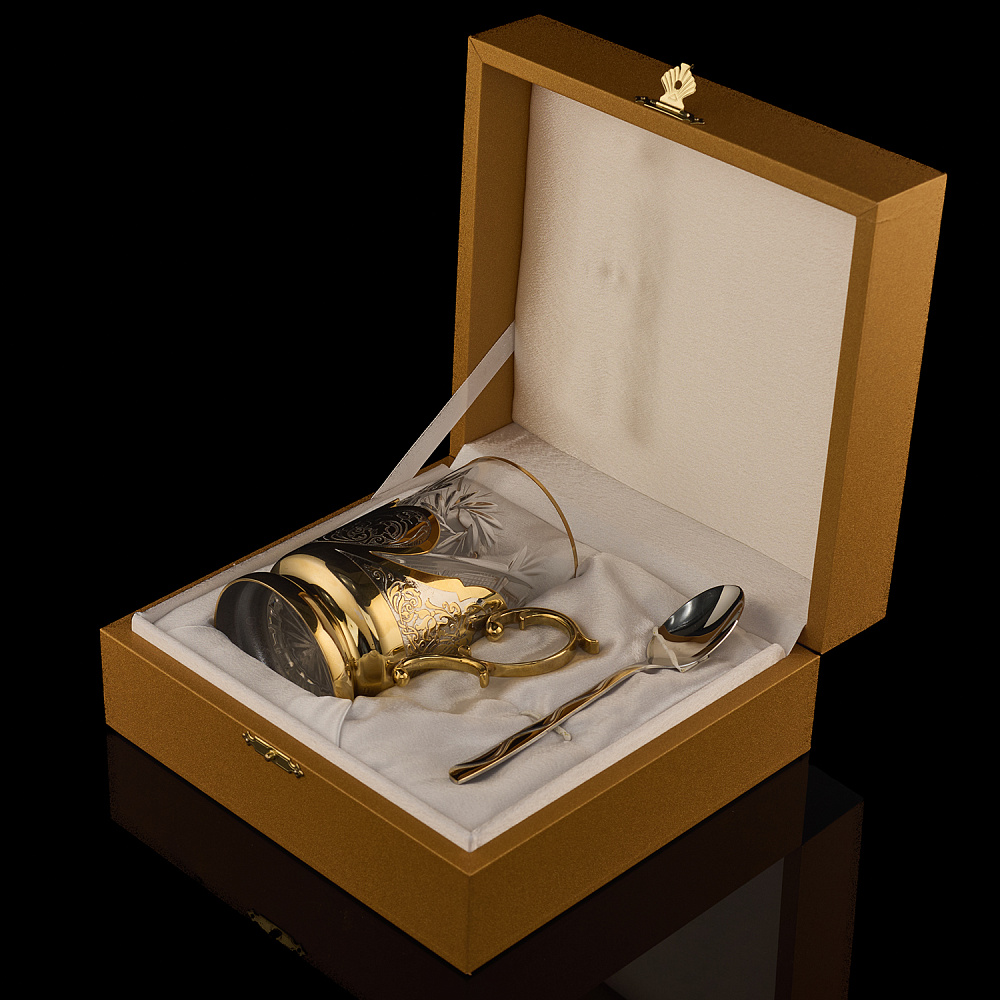 Подстаканник «Герб РФ». Златоуст - интернет магазин Русь Велика я фото 7