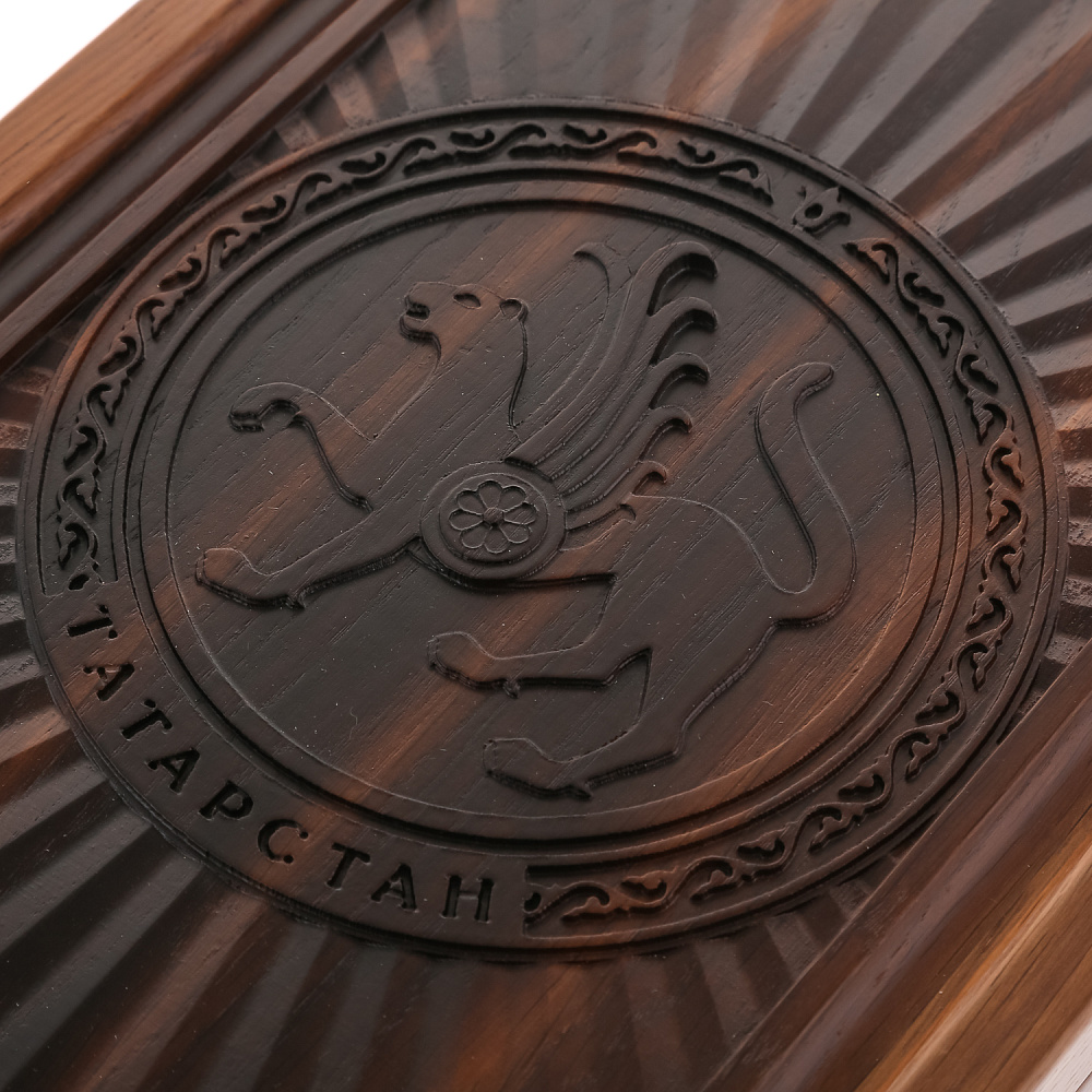 Нарды деревянные «Герб Татарстана» 36х23 см - интернет магазин Русь Велика я фото 2