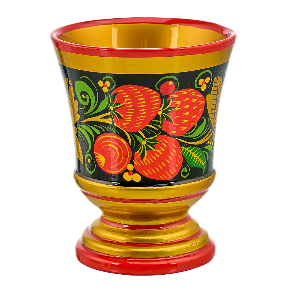 Набор для вина на 6 персон. Хохлома - интернет магазин Русь Велика я фото 4