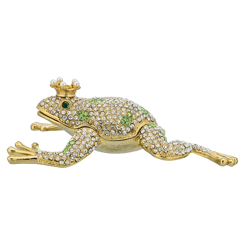 Шкатулка «Царевна-лягушка». Традиции Фаберже - интернет магазин Русь Велика я фото 4