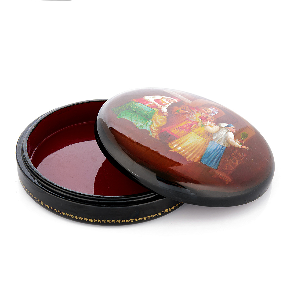 Шкатулка с художественной росписью «Сказки» - интернет магазин Русь Велика я фото 3