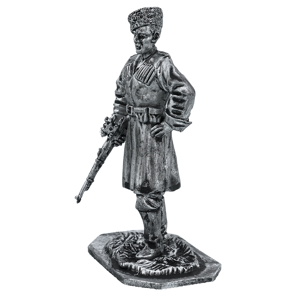 Оловянная миниатюра «Казак, пластун» - интернет магазин Русь Велика я фото 1