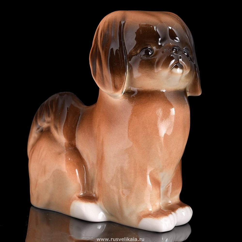 Статуэтка «Пекинес». ИФЗ - интернет магазин Русь Велика я 