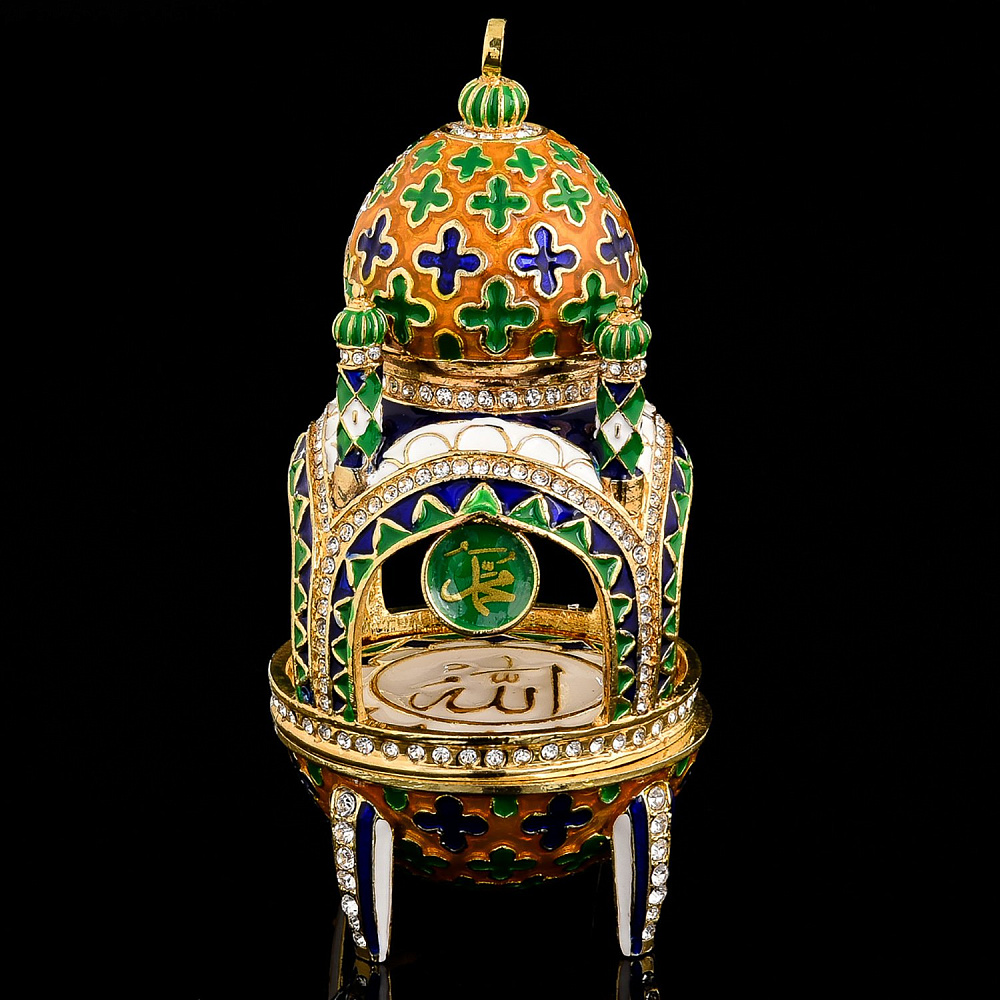 Шкатулка «Мечеть». Традиции Фаберже - интернет магазин Русь Велика я фото 3