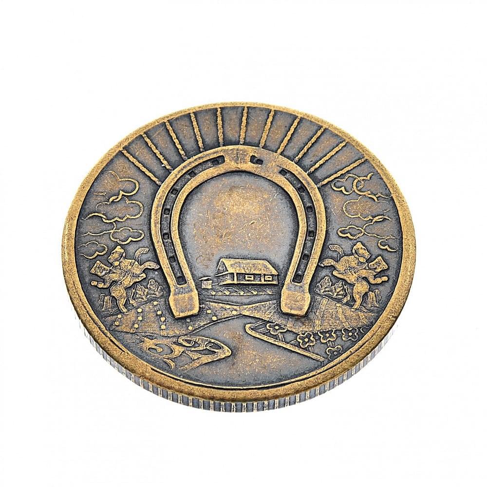 0037650 Сувенир МОНЕТА «СЧАСТЛИВЫЙ ПЯТАК» 3см - интернет магазин Русь Велика я фото 1