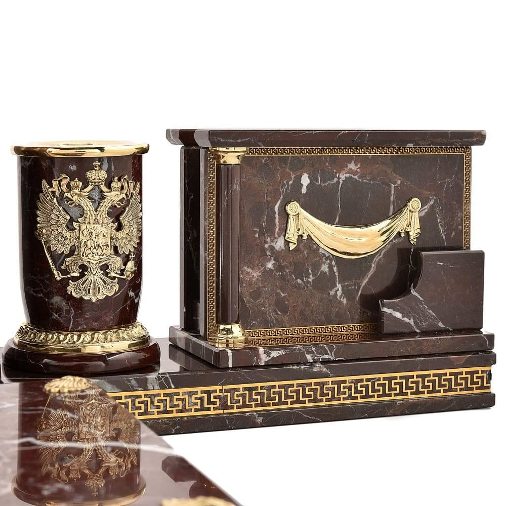 Настольный набор для руководителя «Георгий Победоносец» - интернет магазин Русь Велика я фото 3