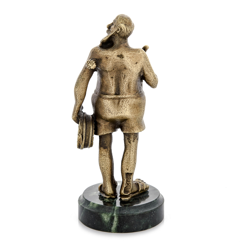 Бронзовая статуэтка «Банщик» - интернет магазин Русь Велика я фото 3