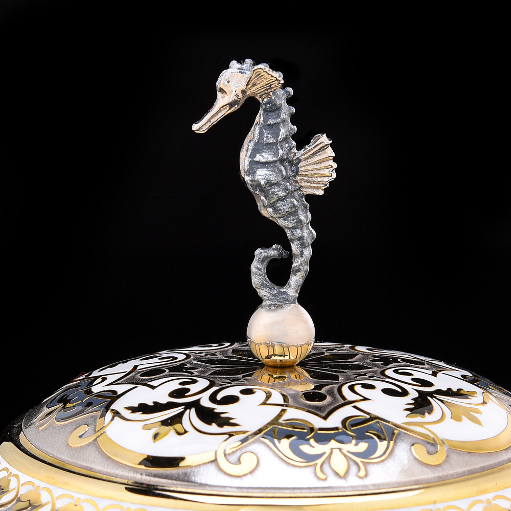 Икорница «Морской конек». Златоуст - интернет магазин Русь Велика я фото 3