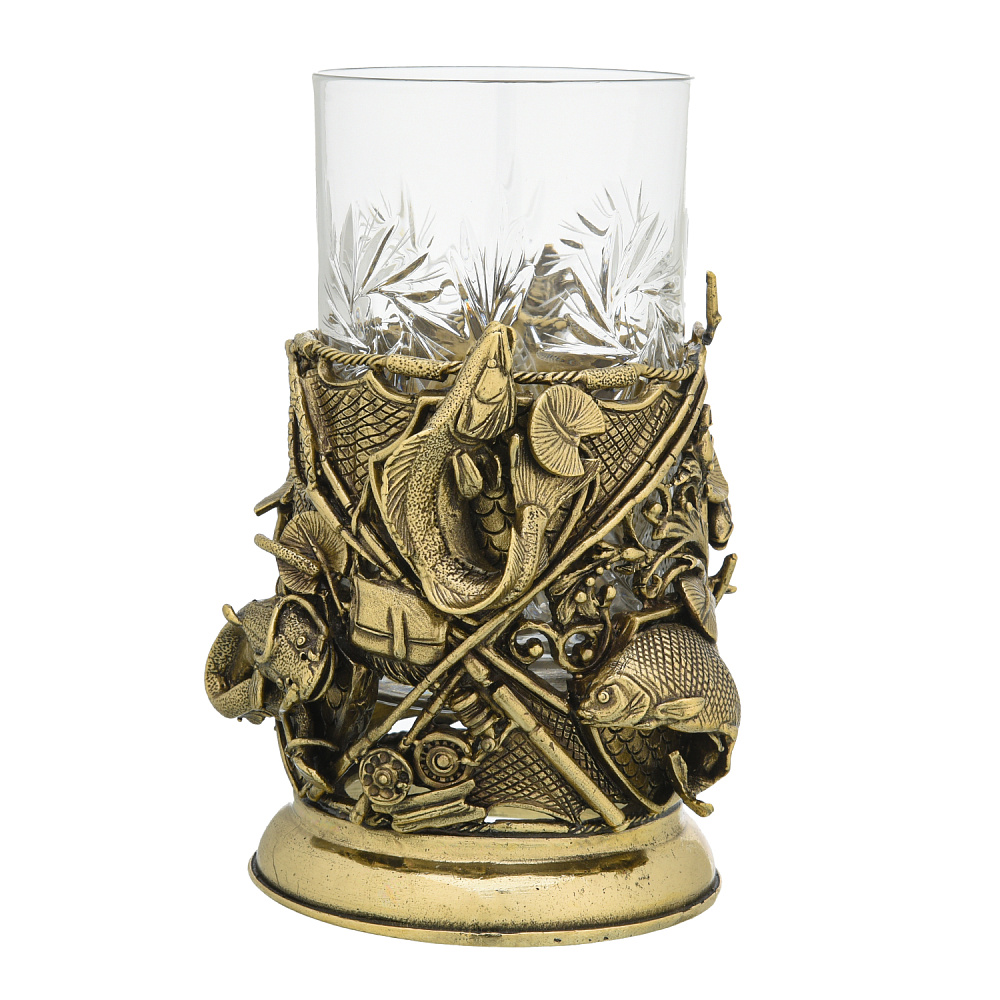 Подстаканник «Трофеи рыбака» - интернет магазин Русь Велика я фото 1