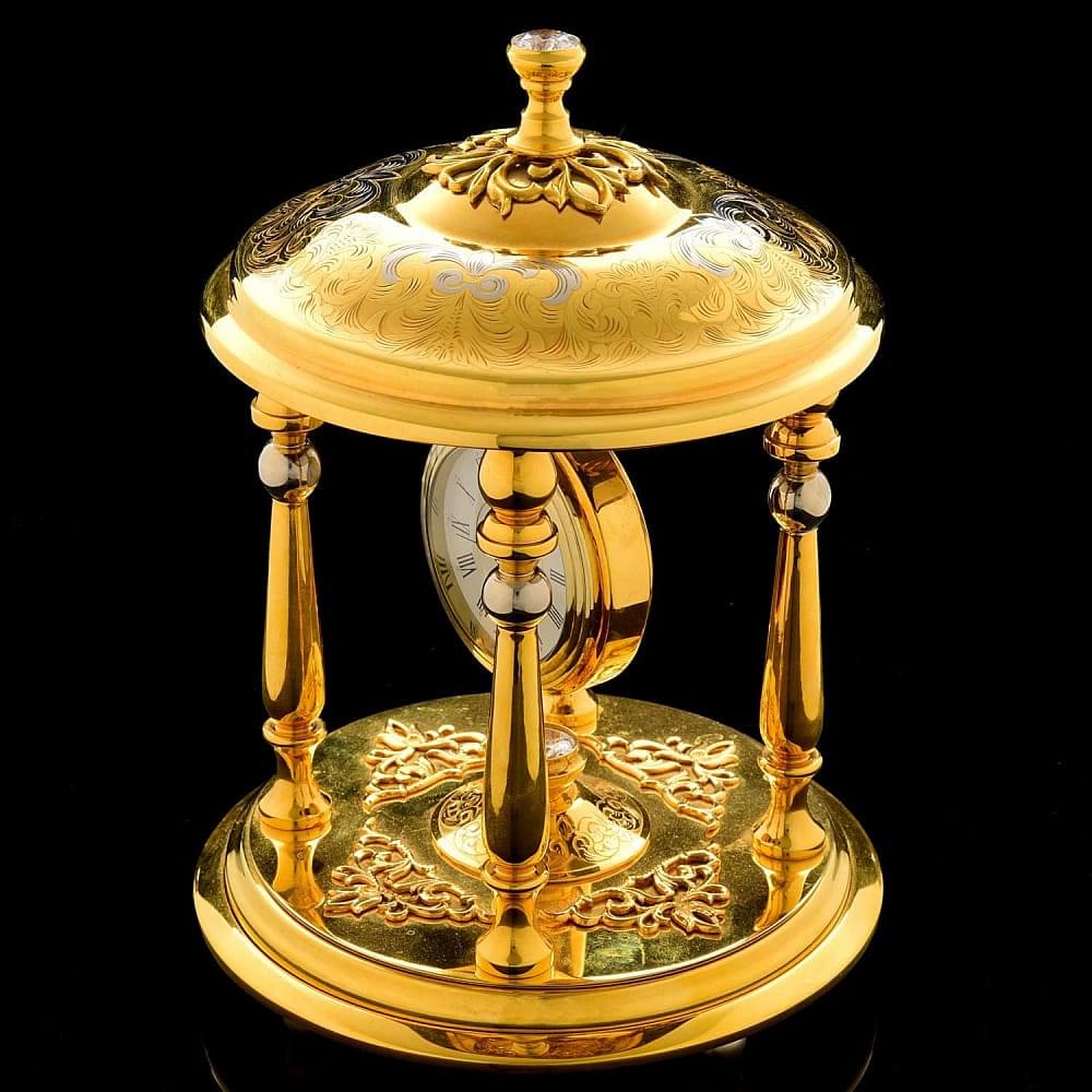 Часы настольные «Беседка». Златоуст - интернет магазин Русь Велика я фото 1