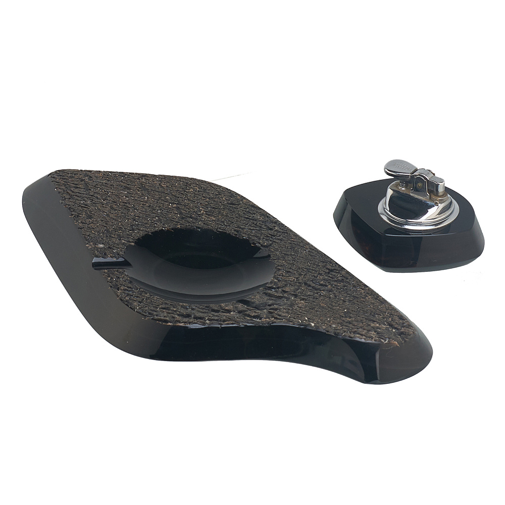 Пепельница и зажигалка из натурального камня - интернет магазин Русь Велика я 