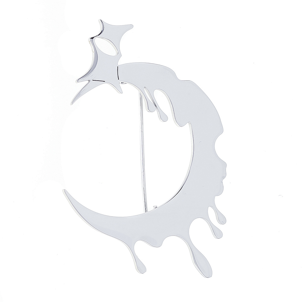 Брошь «Месяц» - интернет магазин Русь Велика я 