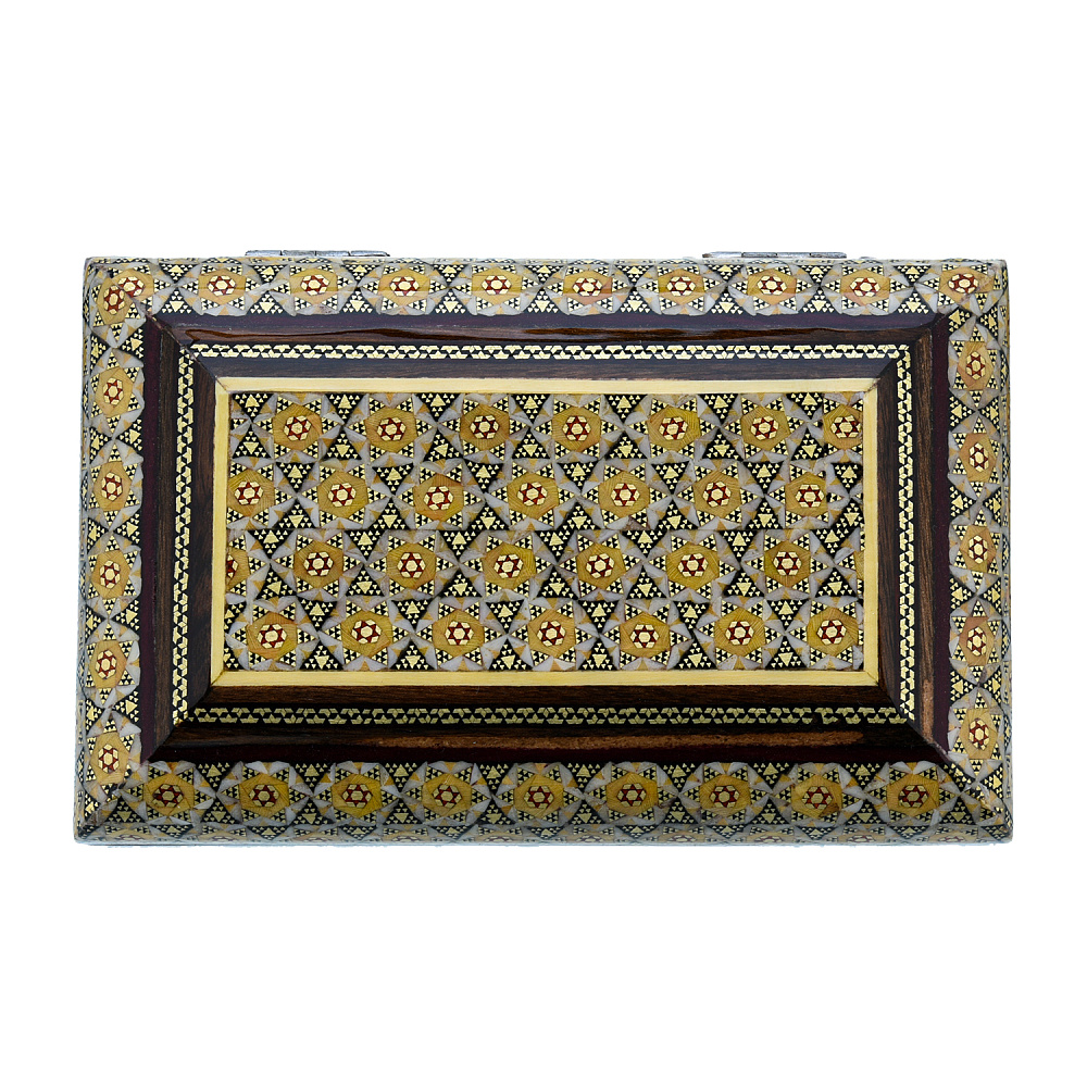 Шкатулка деревянная для украшений «Антик большая». Хатам Кари - интернет магазин Русь Велика я фото 2