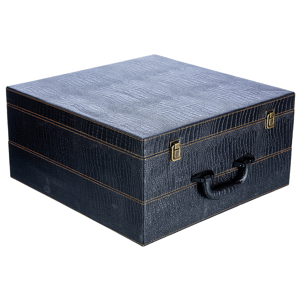 Подарочная упаковка из искусственной кожи «Чемодан» 40х40х20 см - интернет магазин Русь Велика я фото 3