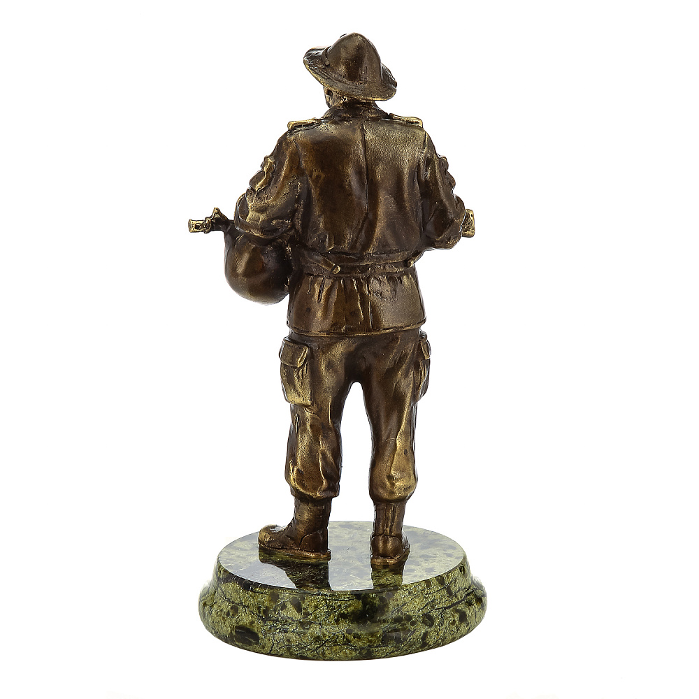 Бронзовая статуэтка «Афганец. Воин-интернационалист» - интернет магазин Русь Велика я фото 2