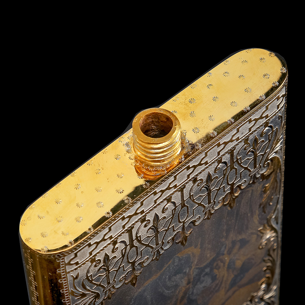 Питейный набор с флягой «Охотничий. Волки». Златоуст - интернет магазин Русь Велика я фото 4