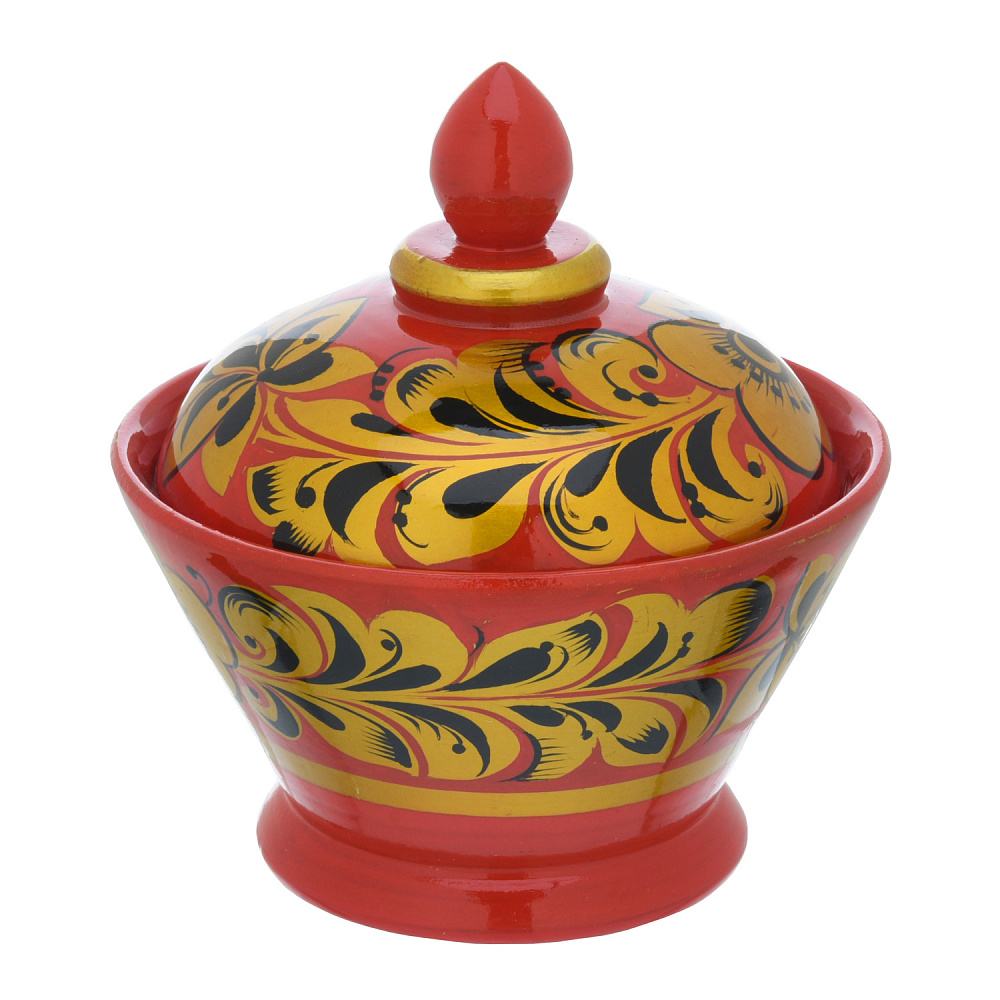 Солонка «Маринка». Хохлома - интернет магазин Русь Велика я фото 2