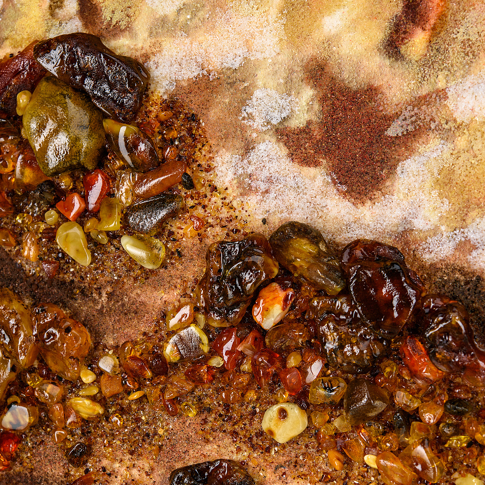 Картина янтарная «Табун лошадей» 98х78 см - интернет магазин Русь Велика я фото 7