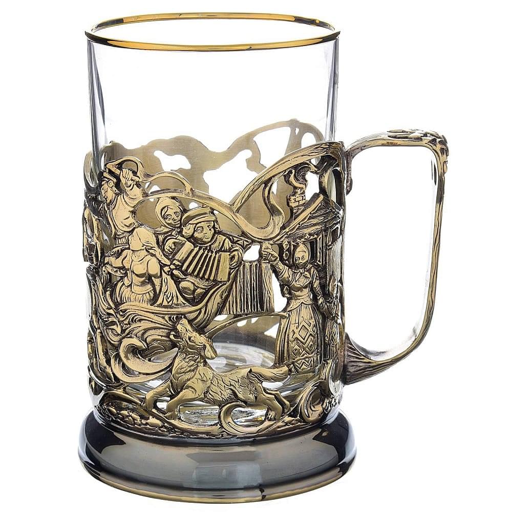 Подстаканник «Тройка» - интернет магазин Русь Велика я фото 1