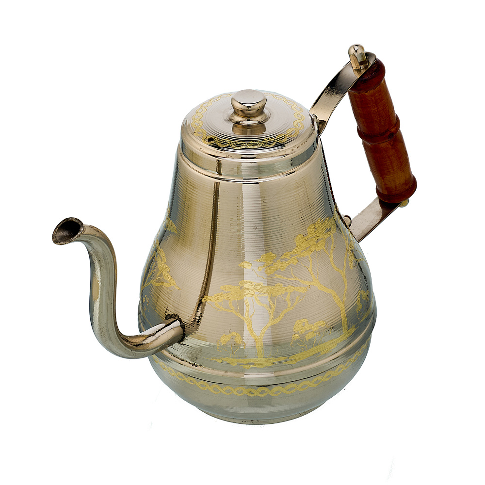 Самовар комбинированный 7 л с гравировкой «Львы» - интернет магазин Русь Велика я фото 9