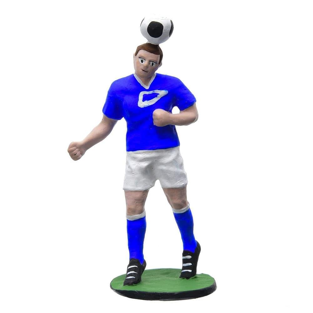 Оловянная миниатюра «Футбол» (цвет сине-белый) в шкатулке - интернет магазин Русь Велика я фото 5