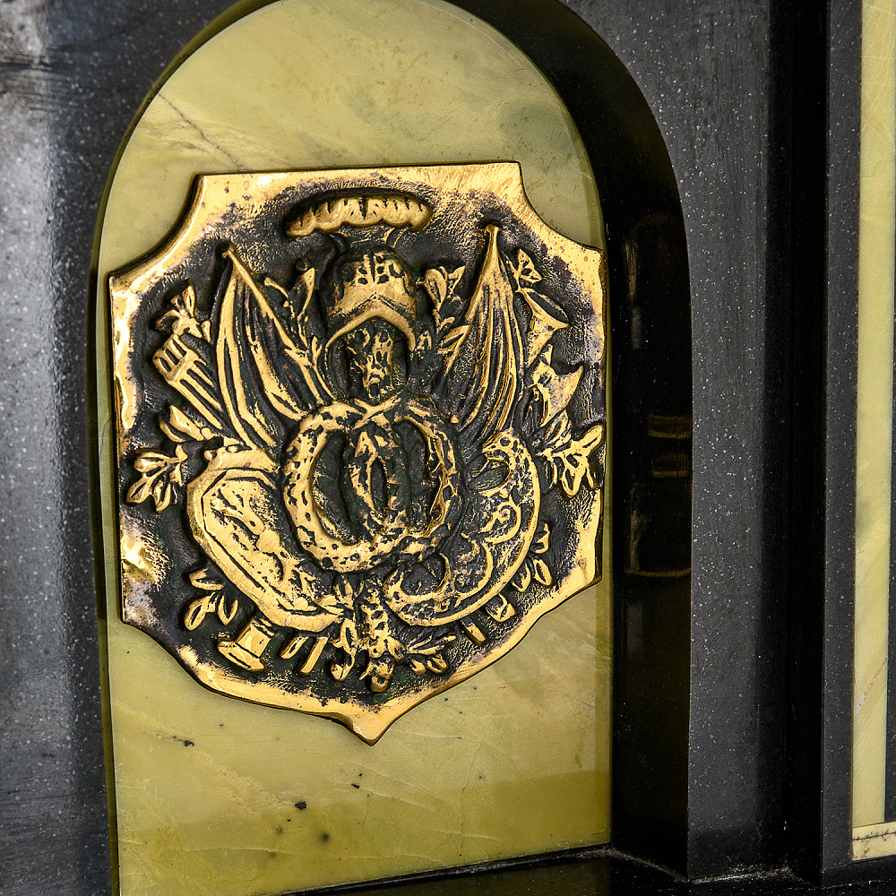 Часы из натурального камня «Георгий Победоносец». Златоуст - интернет магазин Русь Велика я фото 4