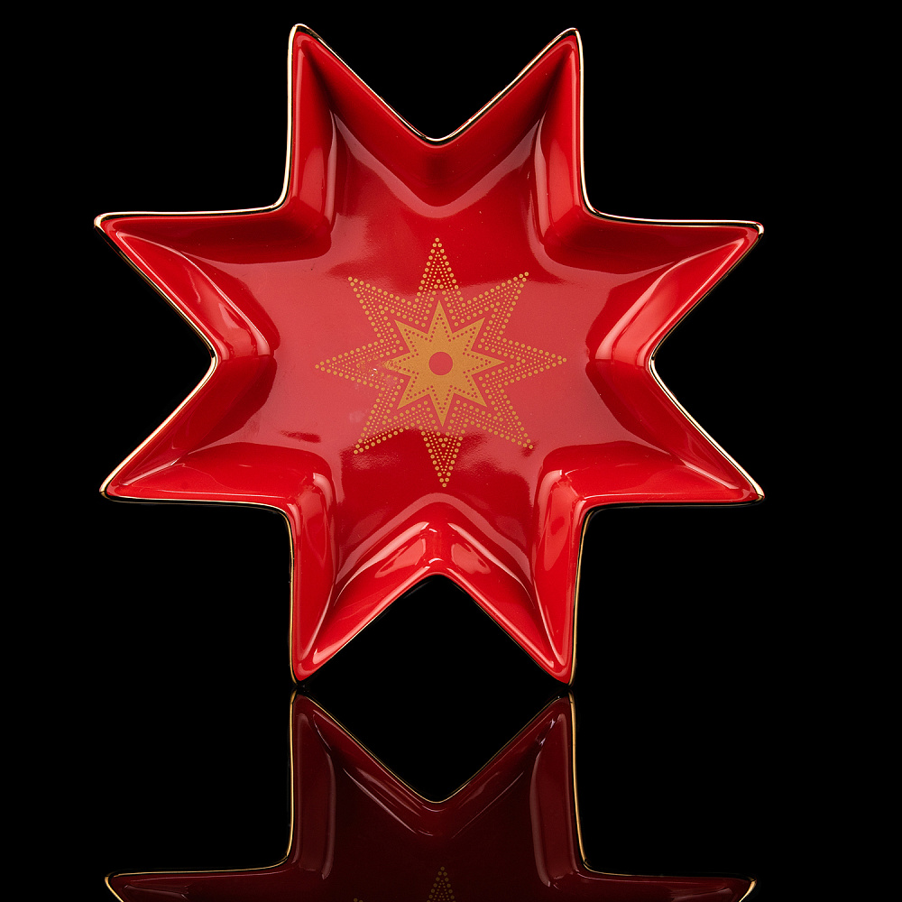 Набор тарелок «Скарлетт». Форма Звезда. ИФЗ - интернет магазин Русь Велика я фото 5