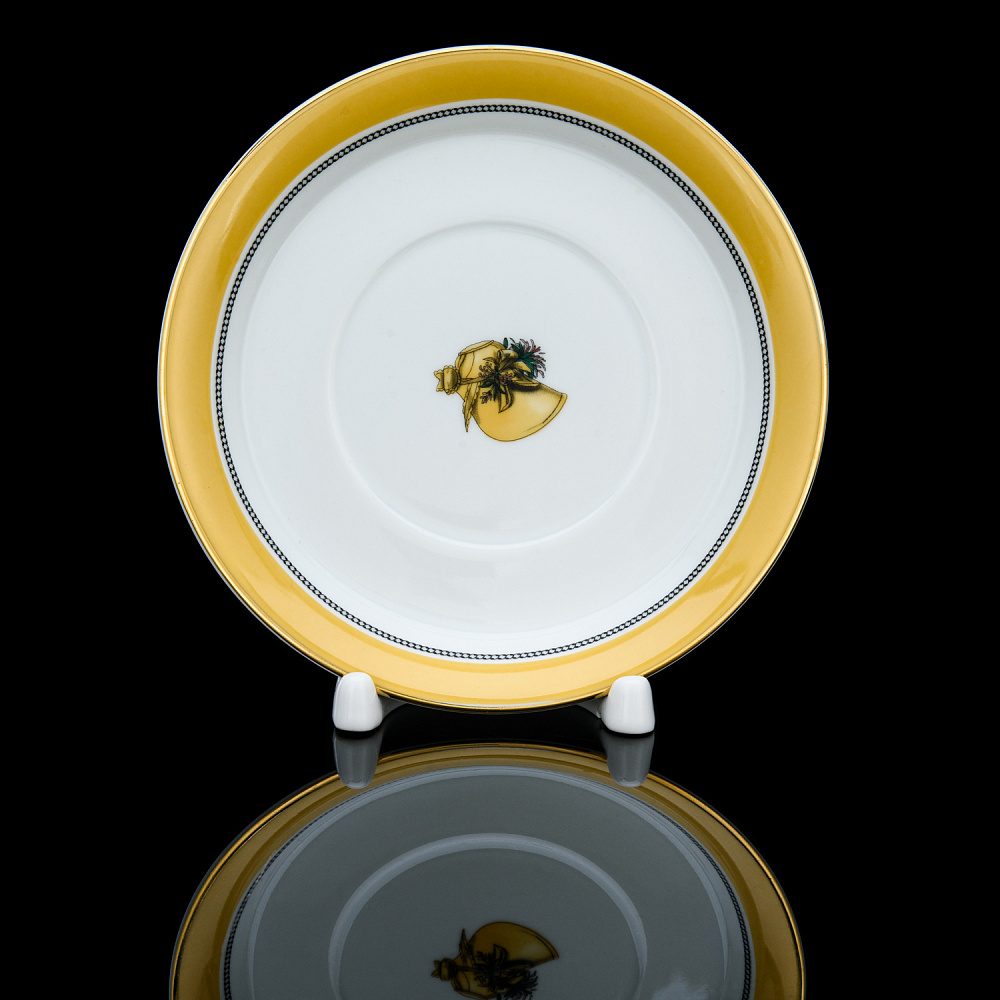 Чайная пара 220 мл «Modes de Paris 1835». Форма Гербовая. ИФЗ - интернет магазин Русь Велика я фото 3