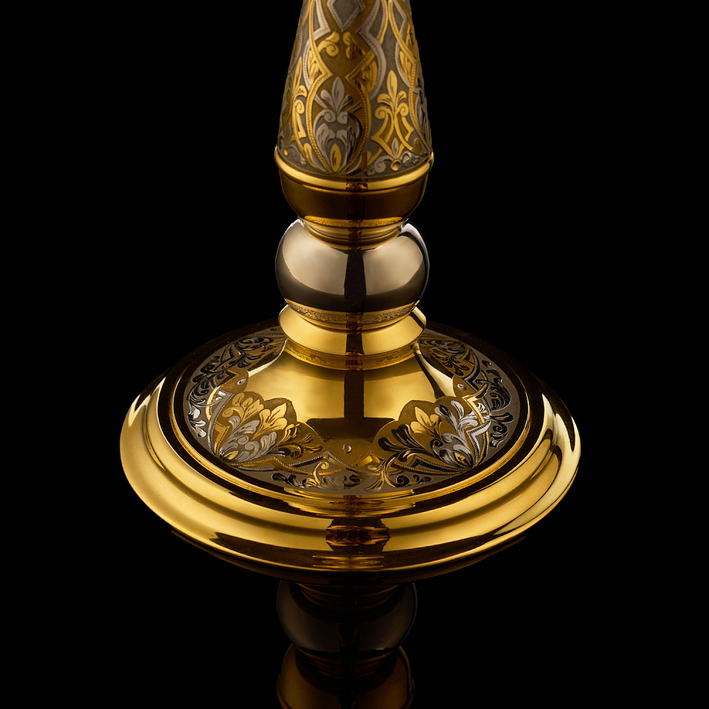 Подсвечник «Орнамент». Златоуст - интернет магазин Русь Велика я фото 3